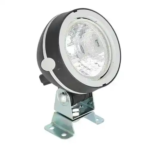 Work Light- Hella 12V Halogen Pedestal Mount Mega Beam fits John Deere 5420 5520 6120 6215 6220 6320 6415 6420 6615 6715 7220 7320 7420 7520 AL119291