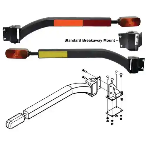 LED Nite-Gard Warning Lights - Horizontal Mount
