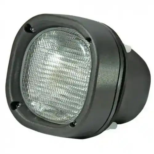 Work Light - TYRI 12V / 55W Halogen Flush Mount Flood Beam Square fits John Deere 318D 318E 319D 319E 320D 320E 323D 326D 326E 329D 332D 333D AT352538