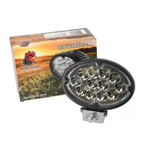 Red Rooster® LED Work Light - 36W Oval Spot Beam fits John Deere 7220 7320 7420 7520 7720 7820 7920 8120 8220 8320 8420 8430 8520 9120 9420 RE321842