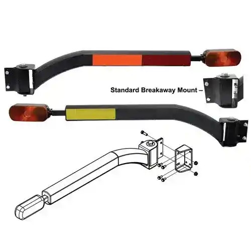 LED Nite Gard Warning Lights - Vertical Mount