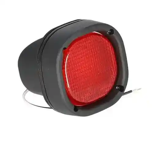 Tail Light - TYRI 25W,Halogen Flush Mount Red Lens Skid Steer fits John Deere 318D 319D 320D 323D 326D 328D 329D 332D 333D AT353840