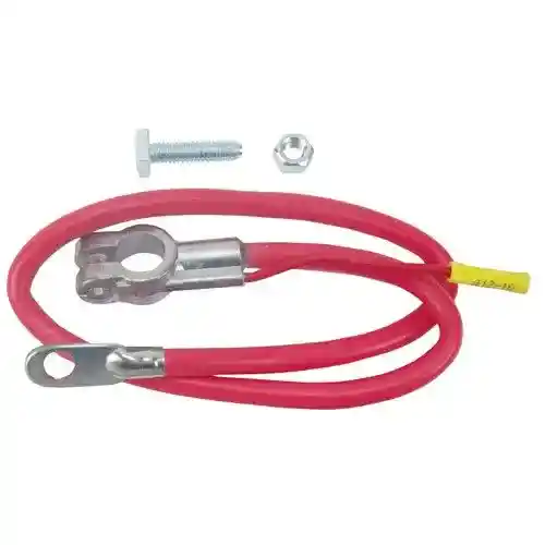 Battery Cable - 25" - Red 4 Gauge