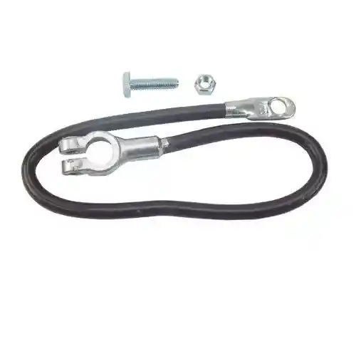 Battery Cable - 20" - Black 4 Gauge