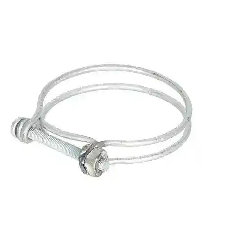 Wire Hose Clamp - 2-1/8" to 2-9/32" fits John Deere R H141R