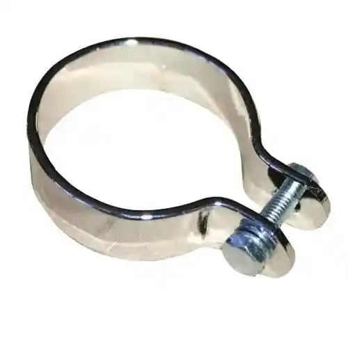 Muffler Clamp - 1-7/8" 1 Bolt Chrome Plated