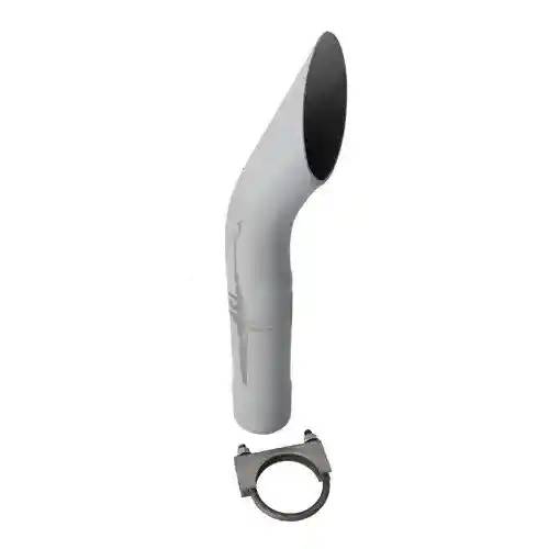 Exhaust Extension 2-3/4" x 18" Curved EE-6