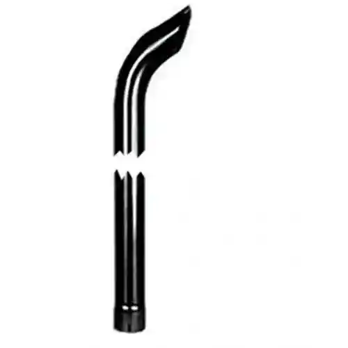 Exhaust Stack - 3" x 12" Curved Black fits John Deere 7700 H86174