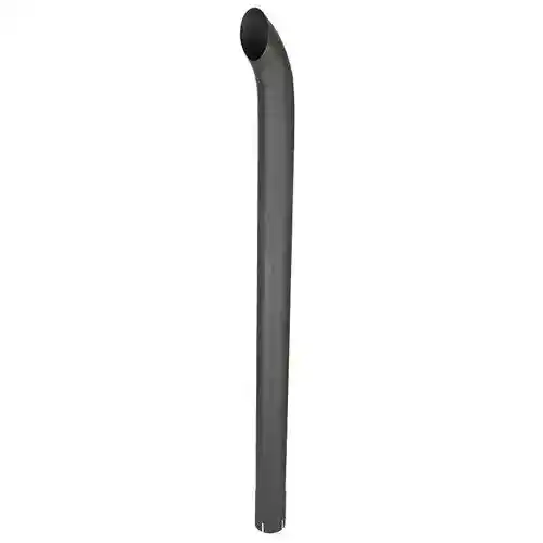 Exhaust Stack - 3" x 48" Curved Black fits John Deere 3010 3020 4000 4010 4020 4030 4230 4240 PM89051C fits International 886 986 1086 1486 146520C2