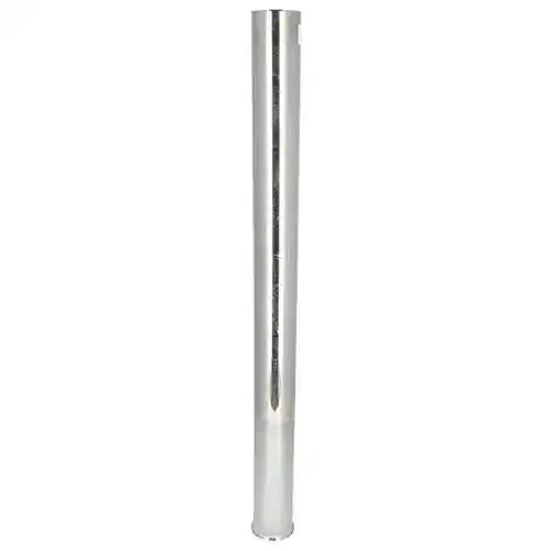 Exhaust Stack - 3-15/16" FL x 48" Straight Chrome fits John Deere 4320 4430 4440 4450 4455 4555 4630 4640 4650 4755 4840 4850 4955