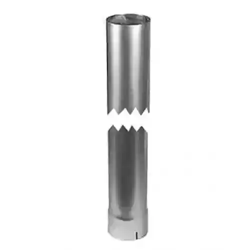 Exhaust Stack - 2 1/2" x 12" Straight Chrome fits International H M Super H Super M Super MTA