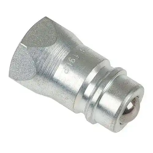 Hydraulic Coupler Male Tip 1-1/16" Hex 3/4" x 16 ORB 2500 PSI fits Case BR1285718C2 fits Farm-Oyl BR310265 fits Massey Ferguson BR1026700M91