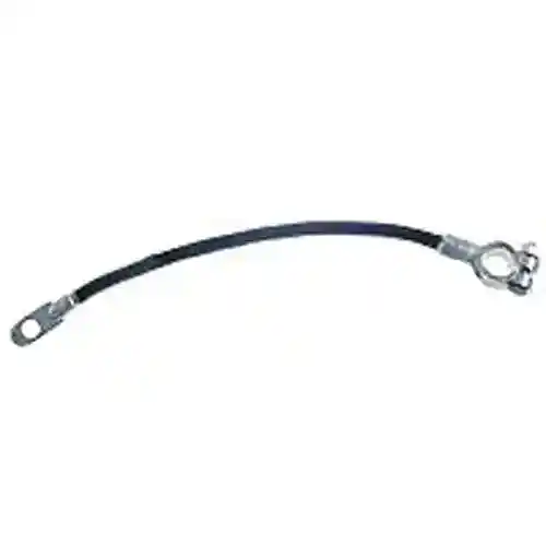 Battery Cable - 10" - Black 4 Gauge