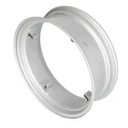 Rear Rim - 8" x 24" Rectangular 4 Loop Style Silver fits International A B Super A 100 130 140 240 404 140 240 fits Allis Chalmers B C IB