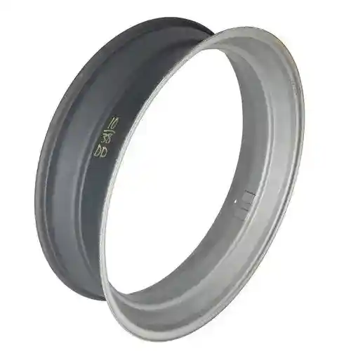 Drop Rear Rim - 10" x 38" Silver Mist