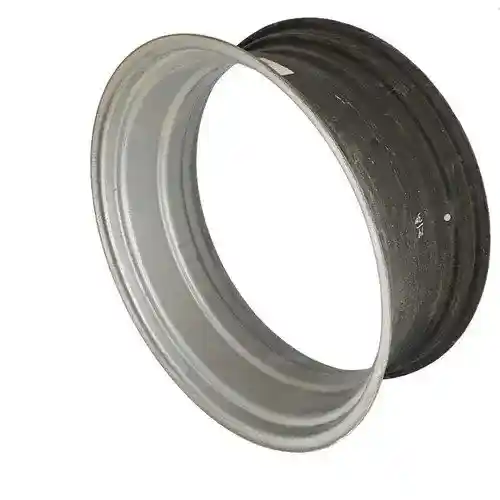 Drop Rear Rim - 14" x 38" Drop Rear Rim Silver Mist