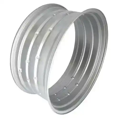 Double Bevel Rear Rim - 16" x 38" Silver Mist