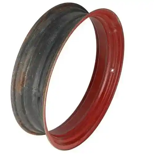 Single Bevel Rear Rim - 8" x 32" Flat Black fits Case VAC