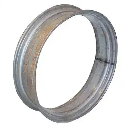 Blank Rear Rim - 12" x 28" Silver Mist
