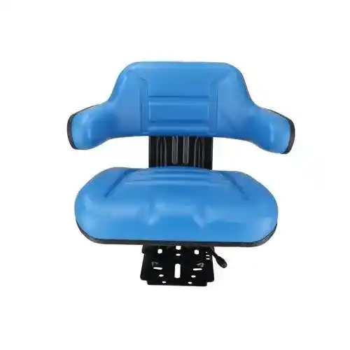 Seat Assembly Grammer Style Vinyl Blue fits Ford 2000 3600 4000 4110 D9NN400DB12B fits FIAT 5161727 fits John Deere TY24763