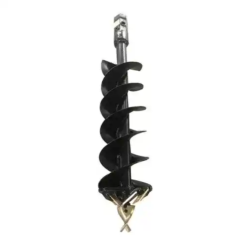 All States - Skid Steer Auger Bit - Standard Duty - 9" fits John Deere fits New Holland fits Case fits International fits Massey Ferguson
